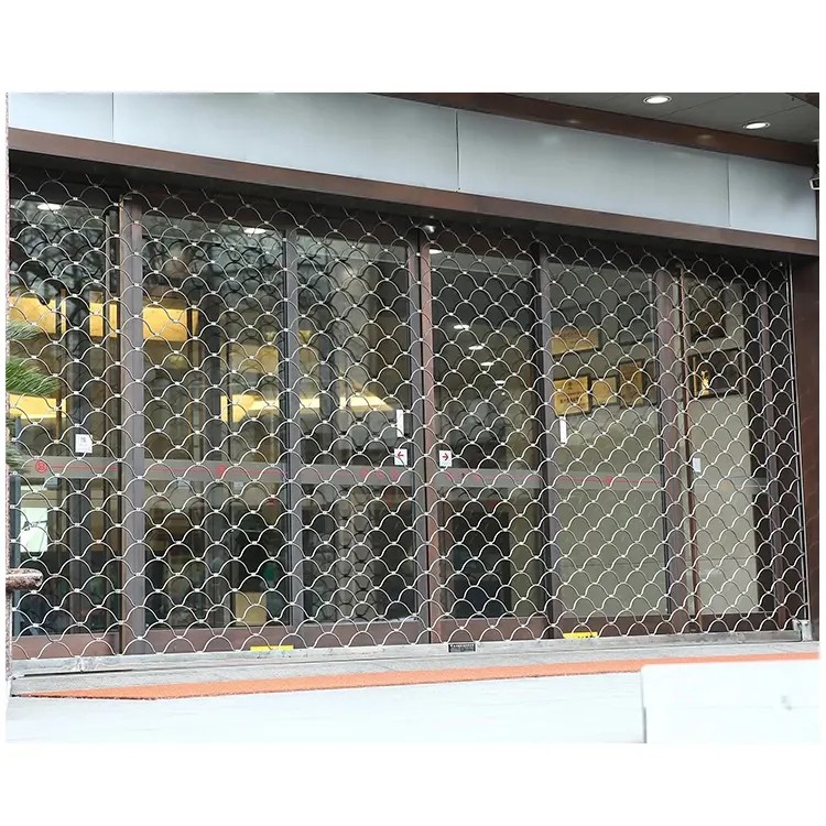 សន្ដិសុខ Grille Roller Shutter Door